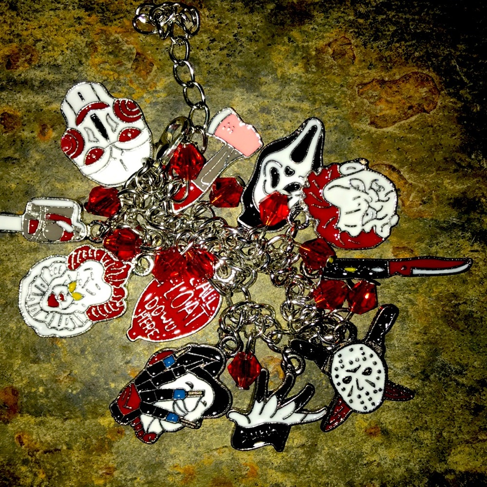 Horror Cult Movie Charm Bracelet